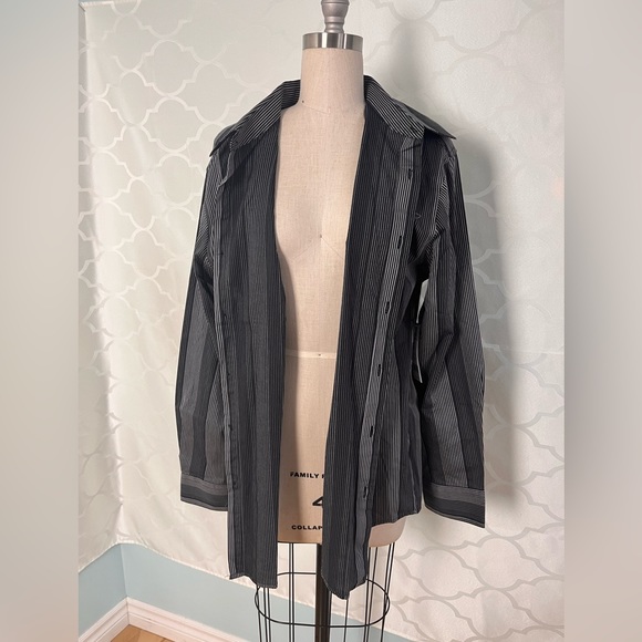 CLAIBONE | Mens NEW Shirt Sz M Social Casual Office Career Classic Luxe Down - Picture 5 of 13